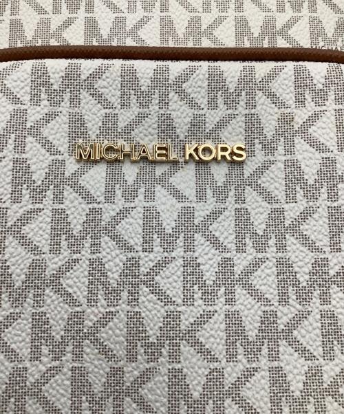 MICHAEL KORS（マイケル・コース）MICHAEL KORS (マイケル・コース) ショルダーバッグ ベージュ×ブラウン サイズ:−の古着・服飾アイテム