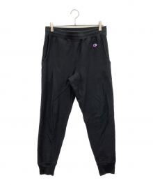 Champion REVERSE WEAVE（チャンピオン リバース ウィーブ）の古着「ジョガーパンツ」｜ブラック
