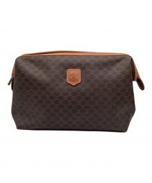 CELINE（セリーヌ）の古着「コスメポーチ」｜ブラウン