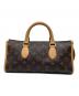 LOUIS VUITTON（ルイ ヴィトン）の古着「ハンドバッグ/ポパンクール」｜ブラウン