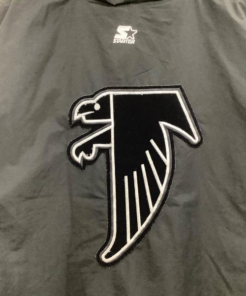 STARTER（スターター）STARTER (スターター) NFL (エヌエフエル) フーデッドジャケット ブラック サイズ:XLの古着・服飾アイテム