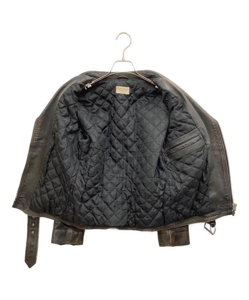 NUDIE JEANS（ヌーディー・ジーンズ）NUDIE JEANS (ヌーディー・ジーンズ) レザージャケット ブラウン サイズ:XSの古着・服飾アイテム