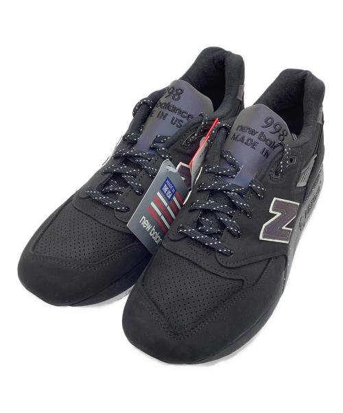 NEW BALANCE（ニューバランス）NEW BALANCE (ニューバランス) スニーカー ブラック サイズ:27の古着・服飾アイテム