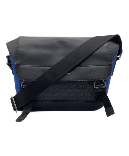 MICHAEL KORS（マイケル・コース）MICHAEL KORS (マイケル・コース) ショルダーバッグ ブラック×ブルー サイズ:−の古着・服飾アイテム
