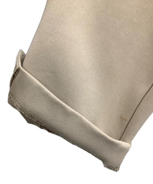 Sov.（ソブ）Sov. (ソブ) ノーカラージャケット ベージュ サイズ:36の古着・服飾アイテム