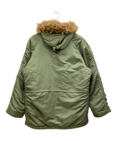 ALPHA（アルファ）ALPHA (アルファ) フライトジャケット グリーン サイズ:XLの古着・服飾アイテム