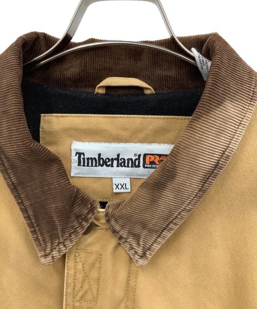 Timberland（ティンバーランド）Timberland (ティンバーランド) ダックジャケット ブラウン サイズ:XXLの古着・服飾アイテム