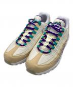 NIKEナイキ）の古着「スニーカー」｜ベージュ×パープル