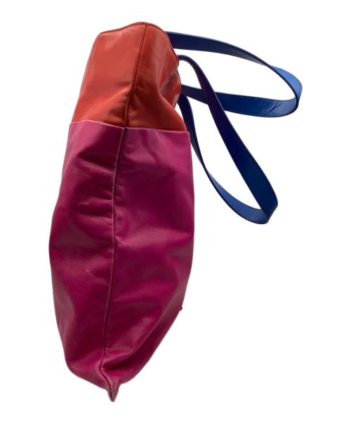 BALLY（バリー）BALLY (バリー) トートバッグ ピンク×ブルー サイズ:−の古着・服飾アイテム