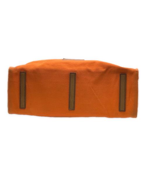 RALPH LAUREN（ラルフローレン）RALPH LAUREN (ラルフローレン) キャンバストートバッグ オレンジ サイズ:−の古着・服飾アイテム