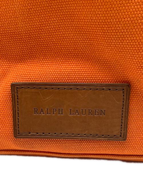 RALPH LAUREN（ラルフローレン）RALPH LAUREN (ラルフローレン) キャンバストートバッグ オレンジ サイズ:−の古着・服飾アイテム