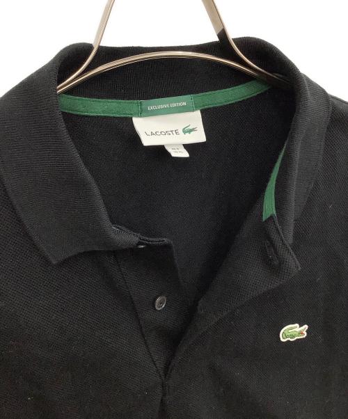 LACOSTE（ラコステ）LACOSTE (ラコステ) 半袖ポロシャツ ブラック サイズ:XLの古着・服飾アイテム