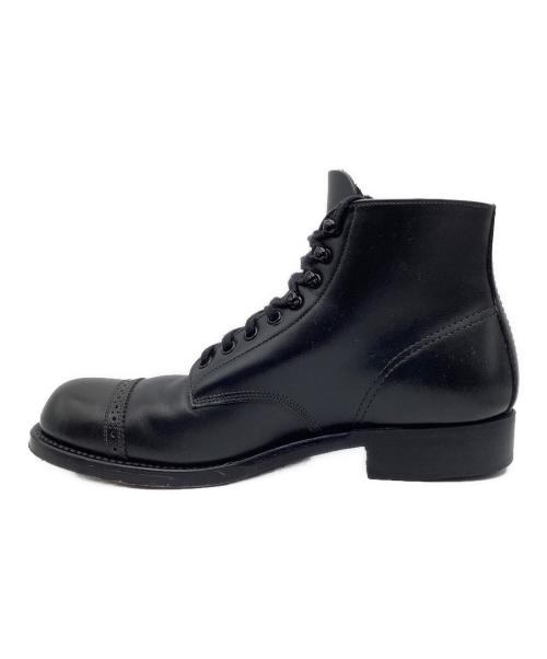 CUSHMAN（クッシュマン）CUSHMAN (クッシュマン) ストレートチップワークブーツ ブラック サイズ:7の古着・服飾アイテム