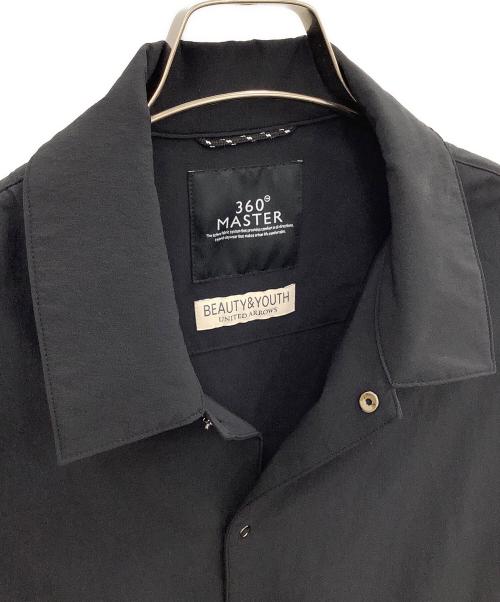 BEAUTY&YOUTH UNITED ARROWS（ビューティーアンドユースユナイテッドアローズ）BEAUTY&YOUTH UNITED ARROWS (ビューティーアンドユースユナイテッドアローズ) 360 MASTER バルーンコーチジャケット ブラック サイズ:Mの古着・服飾アイテム