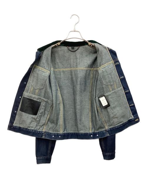 BURBERRY（バーバリー）BURBERRY (バーバリー) デニムジャケット ネイビー サイズ:46の古着・服飾アイテム