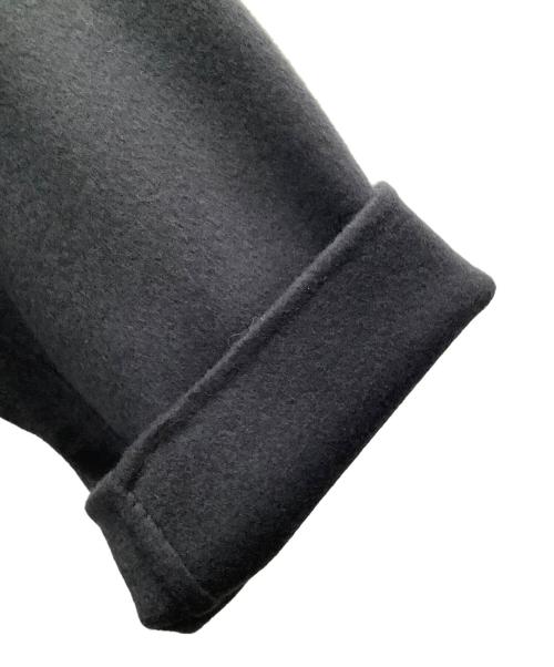 GALERIE VIE（ギャルリーヴィー）GALERIE VIE (ギャルリーヴィー) ウールダブルフェイスショートノーカラートレンチコート ネイビー サイズ:Fの古着・服飾アイテム