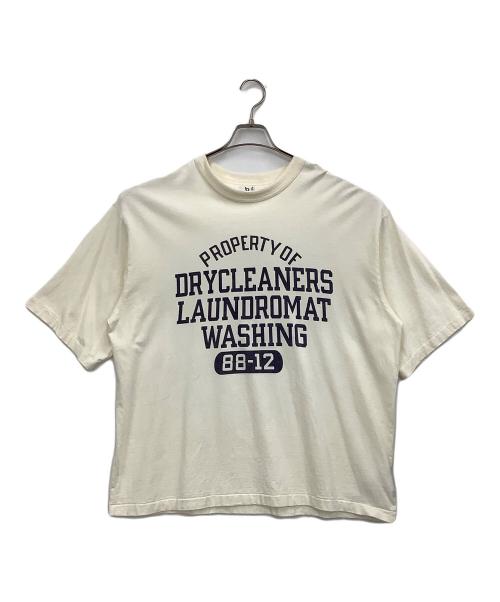 blurhms ROOTSTOCK（ブラームスルーツストック）blurhms ROOTSTOCK (ブラームスルーツストック) 半袖カットソー アイボリー サイズ:4の古着・服飾アイテム