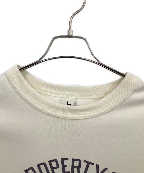 blurhms ROOTSTOCK（ブラームスルーツストック）blurhms ROOTSTOCK (ブラームスルーツストック) 半袖カットソー アイボリー サイズ:4の古着・服飾アイテム