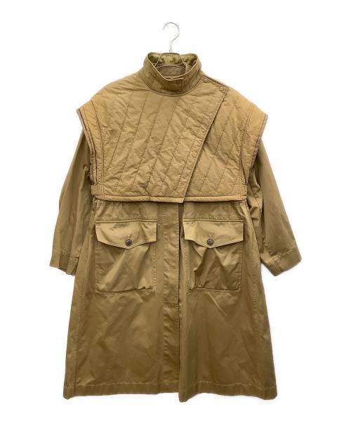 MAISON SPECIAL（メゾンスペシャル）MAISON SPECIAL (メゾンスペシャル) ドッキングモッズコート ベージュ サイズ:FREEの古着・服飾アイテム