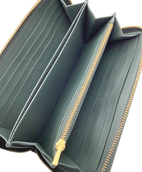 COACH（コーチ）COACH (コーチ) ラウンドファスナー財布 グリーン サイズ:−の古着・服飾アイテム