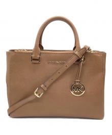MICHAEL KORS（マイケル・コース）の古着「2WAYバッグ」｜ブラウン