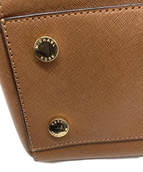 MICHAEL KORS（マイケル・コース）MICHAEL KORS (マイケル・コース) 2WAYバッグ ブラウン サイズ:−の古着・服飾アイテム