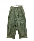 Needlesニードルズ）の古着「ヒザデルパンツ」｜グリーン