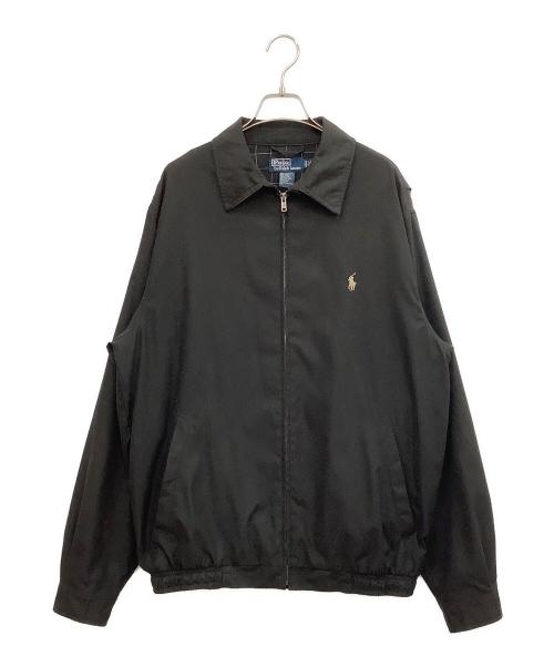 POLO RALPH LAUREN（ポロ・ラルフローレン）POLO RALPH LAUREN (ポロ・ラルフローレン) スイングトップ ブラック サイズ:Lの古着・服飾アイテム
