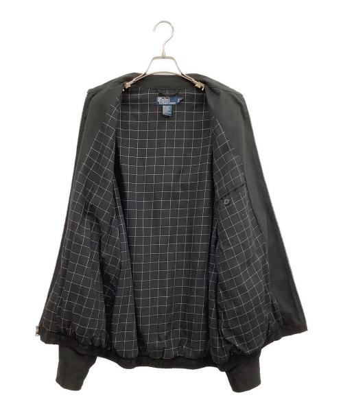 POLO RALPH LAUREN（ポロ・ラルフローレン）POLO RALPH LAUREN (ポロ・ラルフローレン) スイングトップ ブラック サイズ:Lの古着・服飾アイテム