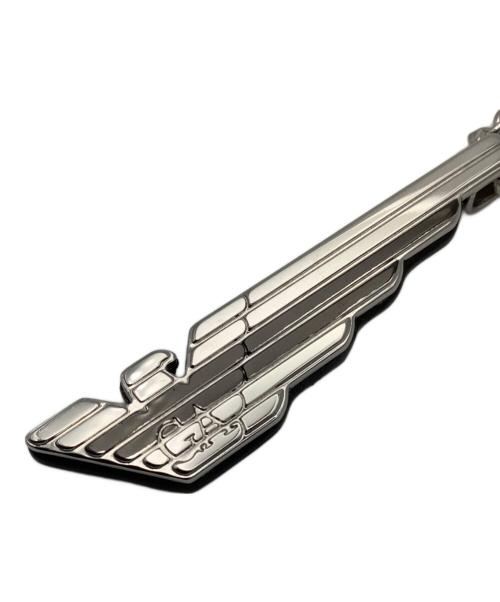 EMPORIO ARMANI（エンポリオアルマーニ）EMPORIO ARMANI (エンポリオアルマーニ) ネックレス ブラック×シルバー サイズ:−の古着・服飾アイテム