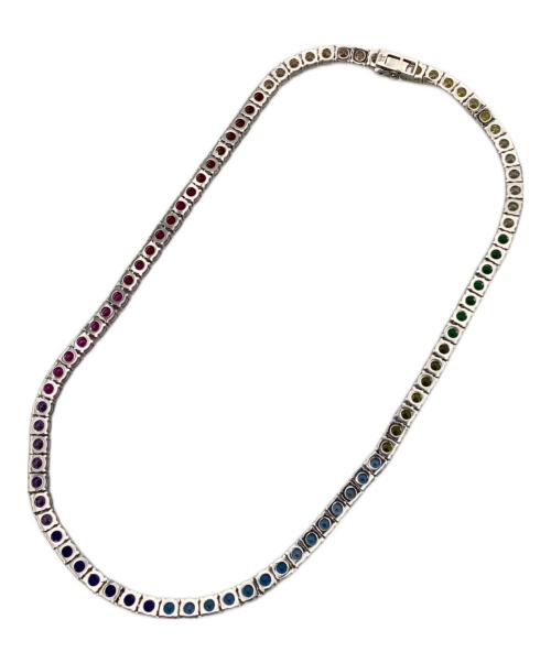 King Ice（キングアイス）King Ice (キングアイス) テニスチェーンネックレス マルチカラー サイズ:−の古着・服飾アイテム