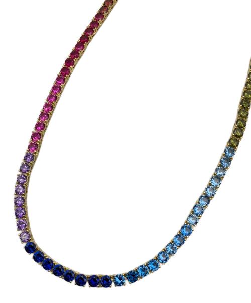 King Ice（キングアイス）King Ice (キングアイス) テニスチェーンネックレス マルチカラー サイズ:−の古着・服飾アイテム