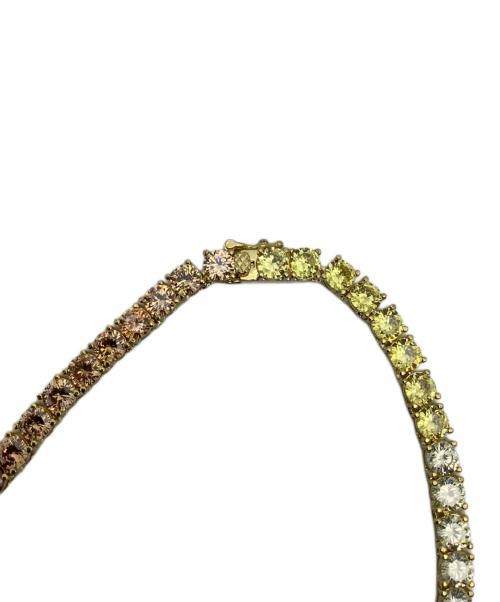 King Ice（キングアイス）King Ice (キングアイス) テニスチェーンネックレス マルチカラー サイズ:−の古着・服飾アイテム