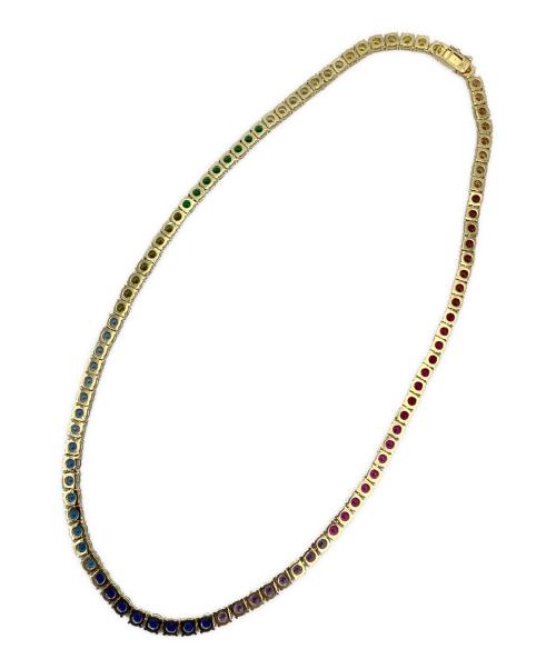 King Ice（キングアイス）King Ice (キングアイス) テニスチェーンネックレス マルチカラー サイズ:−の古着・服飾アイテム