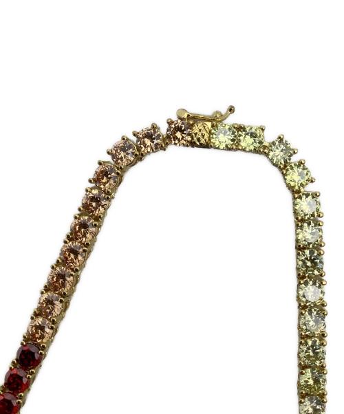 King Ice（キングアイス）King Ice (キングアイス) テニスチェーンネックレス マルチカラー サイズ:−の古着・服飾アイテム