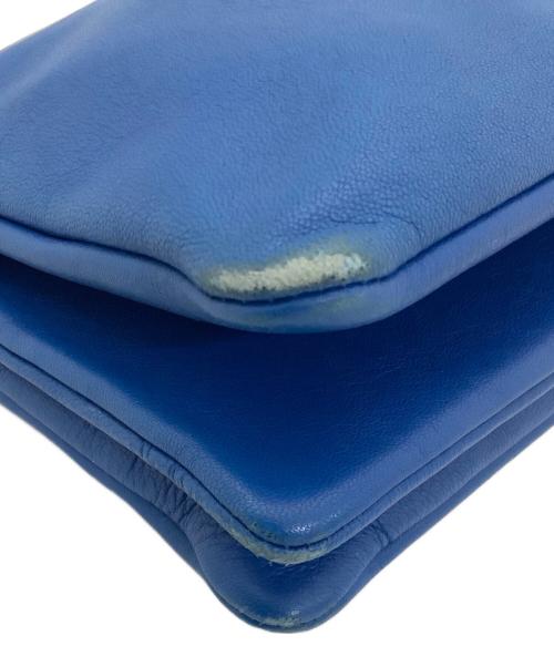 CELINE（セリーヌ）CELINE (セリーヌ) トリオラージショルダーバッグ ブルー サイズ:-の古着・服飾アイテム