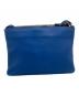CELINE (セリーヌ) トリオラージショルダーバッグ ブルー サイズ:-：25000円