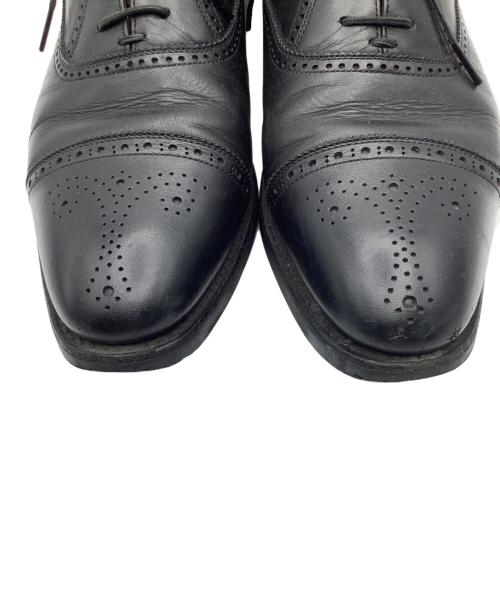 SCOTCH GRAIN（スコッチグレイン）SCOTCH GRAIN (スコッチグレイン) レザーシューズ ブラック サイズ:24.5の古着・服飾アイテム