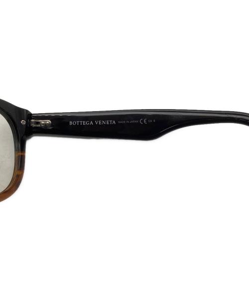 BOTTEGA VENETA（ボッテガベネタ）BOTTEGA VENETA (ボッテガベネタ) サングラス ブラック×ブラウン サイズ:51□21 145の古着・服飾アイテム