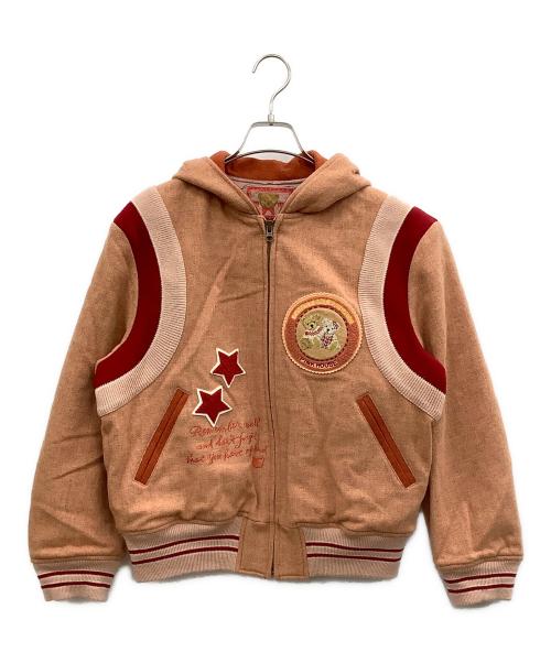 PINK HOUSE（ピンクハウス）PINK HOUSE (ピンクハウス) フーデッドジャケット ピンク サイズ:−の古着・服飾アイテム