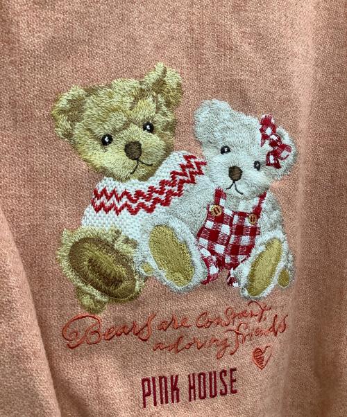 PINK HOUSE（ピンクハウス）PINK HOUSE (ピンクハウス) フーデッドジャケット ピンク サイズ:−の古着・服飾アイテム