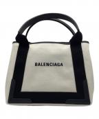 BALENCIAGAバレンシアガ）の古着「トートバッグ」｜ベージュ×ブラック