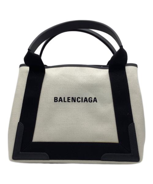 BALENCIAGA（バレンシアガ）BALENCIAGA (バレンシアガ) トートバッグ ベージュ×ブラック サイズ:−の古着・服飾アイテム