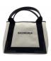 BALENCIAGA（バレンシアガ）の古着「トートバッグ」｜ベージュ×ブラック