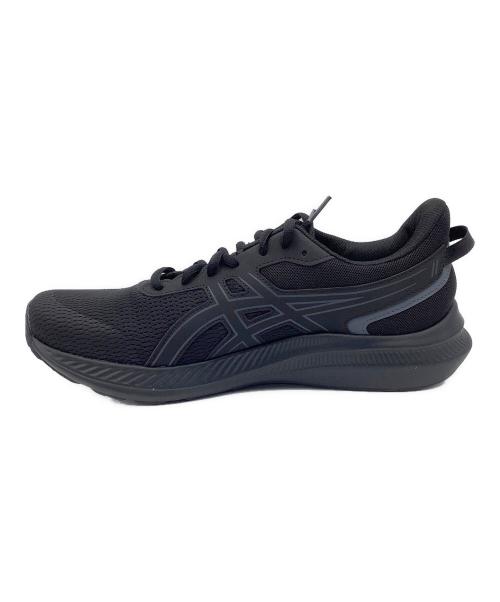 asics（アシックス）asics (アシックス) ローカットスニーカー ブラック サイズ:27.5の古着・服飾アイテム
