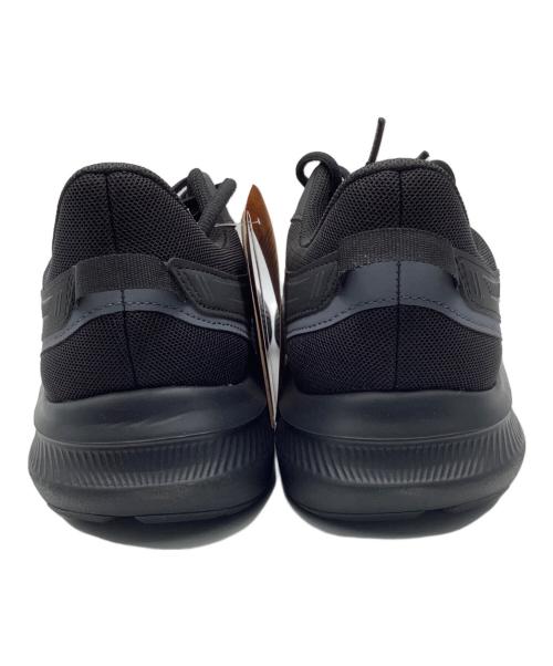 asics（アシックス）asics (アシックス) ローカットスニーカー ブラック サイズ:27.5の古着・服飾アイテム