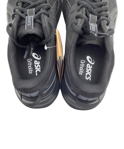 asics（アシックス）asics (アシックス) ローカットスニーカー ブラック サイズ:27.5の古着・服飾アイテム