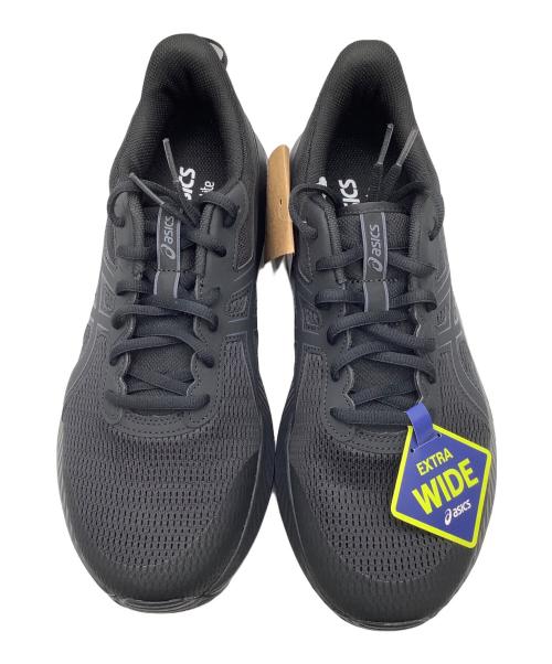 asics（アシックス）asics (アシックス) ローカットスニーカー ブラック サイズ:27.5の古着・服飾アイテム