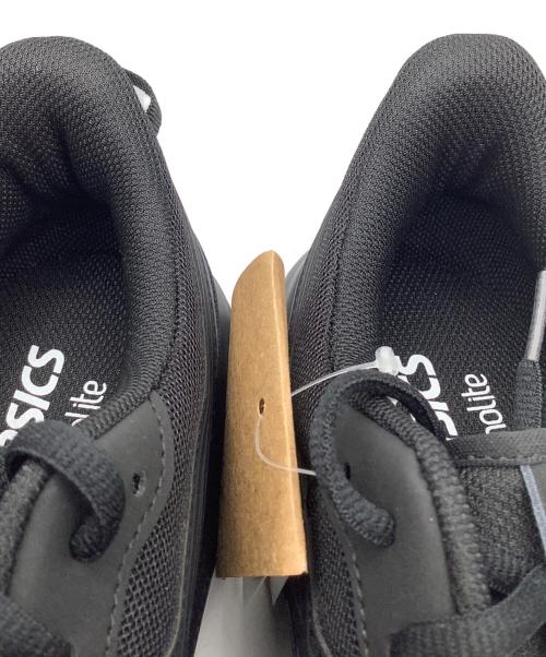 asics（アシックス）asics (アシックス) ローカットスニーカー ブラック サイズ:27.5の古着・服飾アイテム