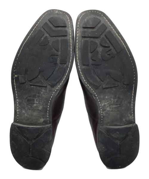 SCOTCH GRAIN（スコッチグレイン）SCOTCH GRAIN (スコッチグレイン) ストレートチップシューズ ブラウン サイズ:25の古着・服飾アイテム